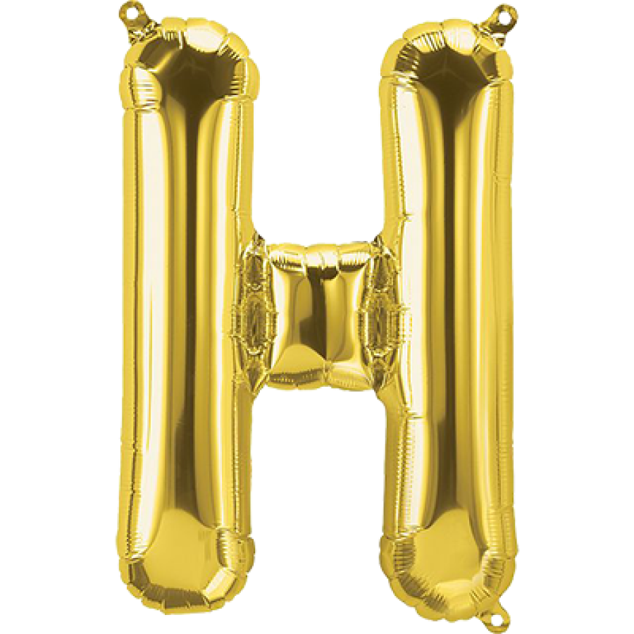 14" Gold Letter "H"
