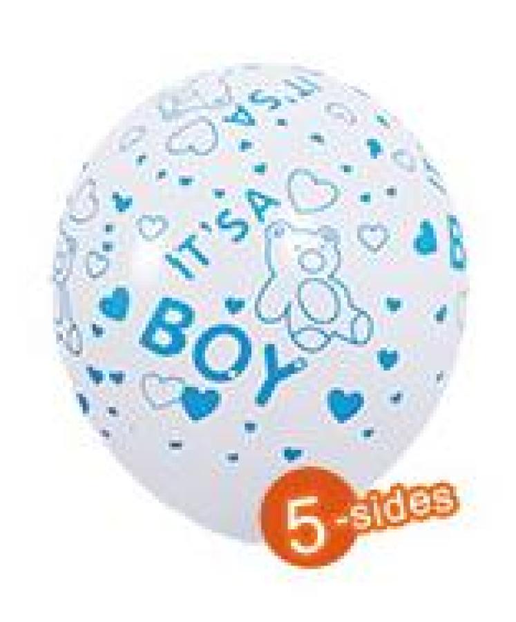 Baby Boy Latex Balloons – 100 ct.