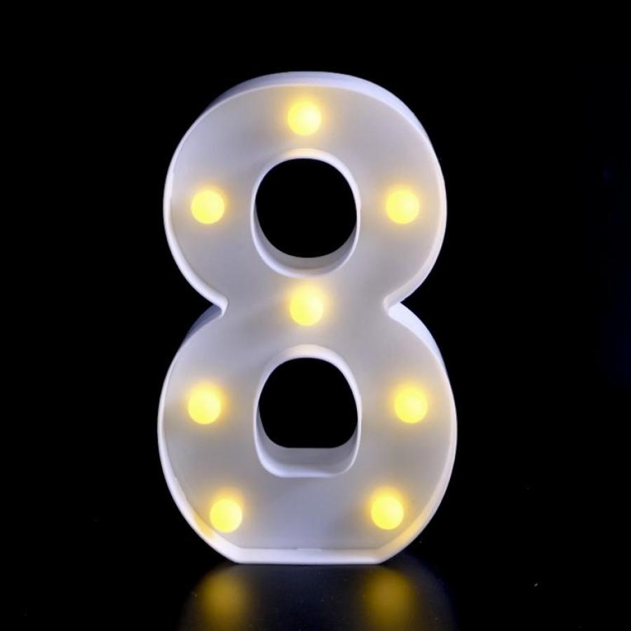 LED Number 8