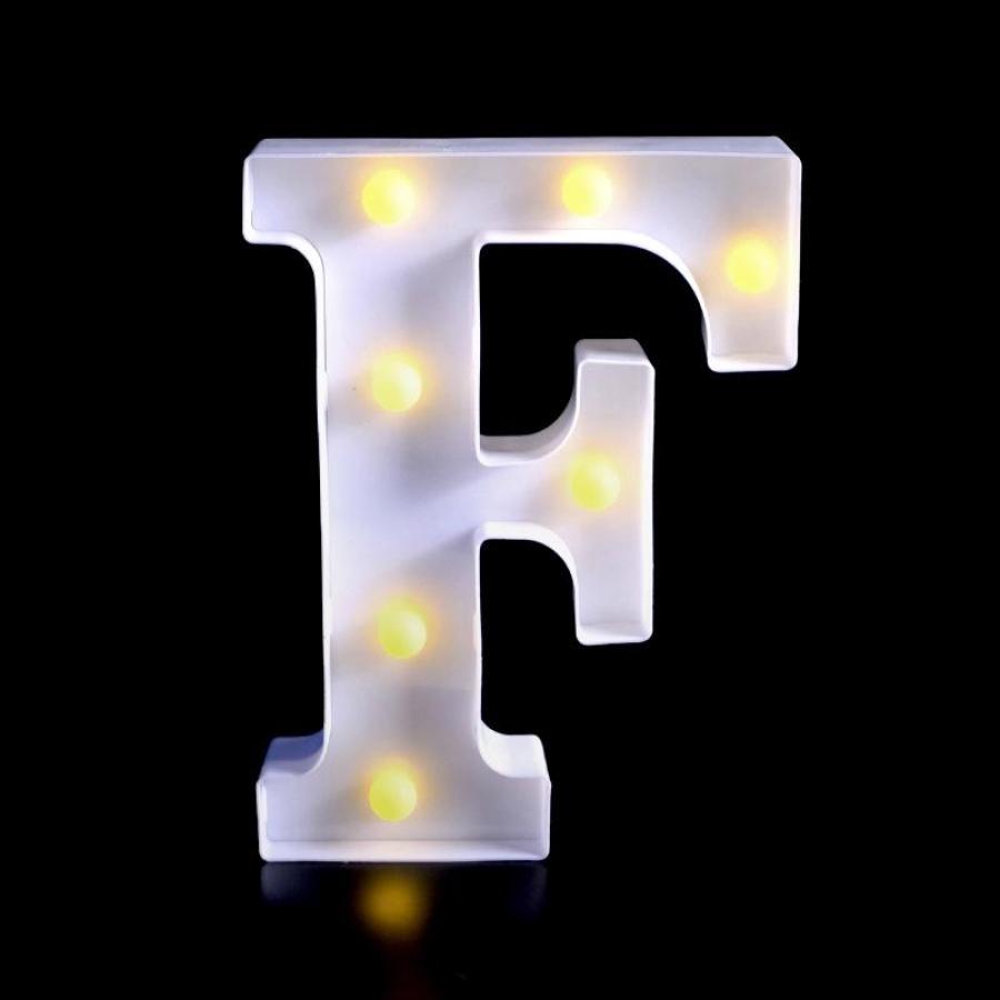 LED Letter F