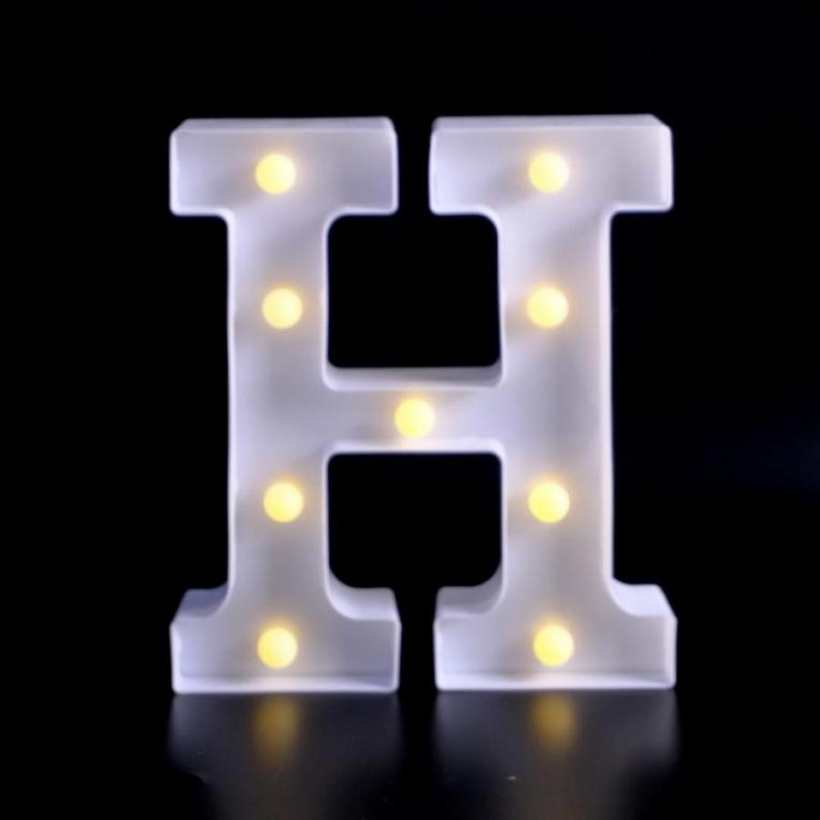 LED Letter H