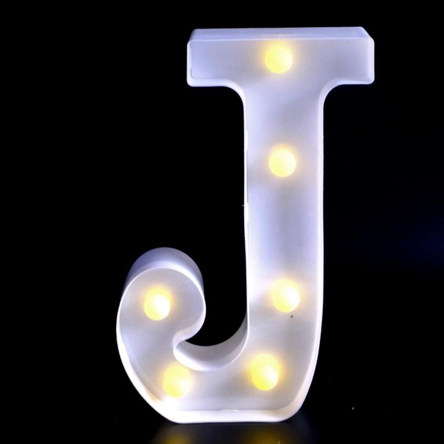 LED Letter J