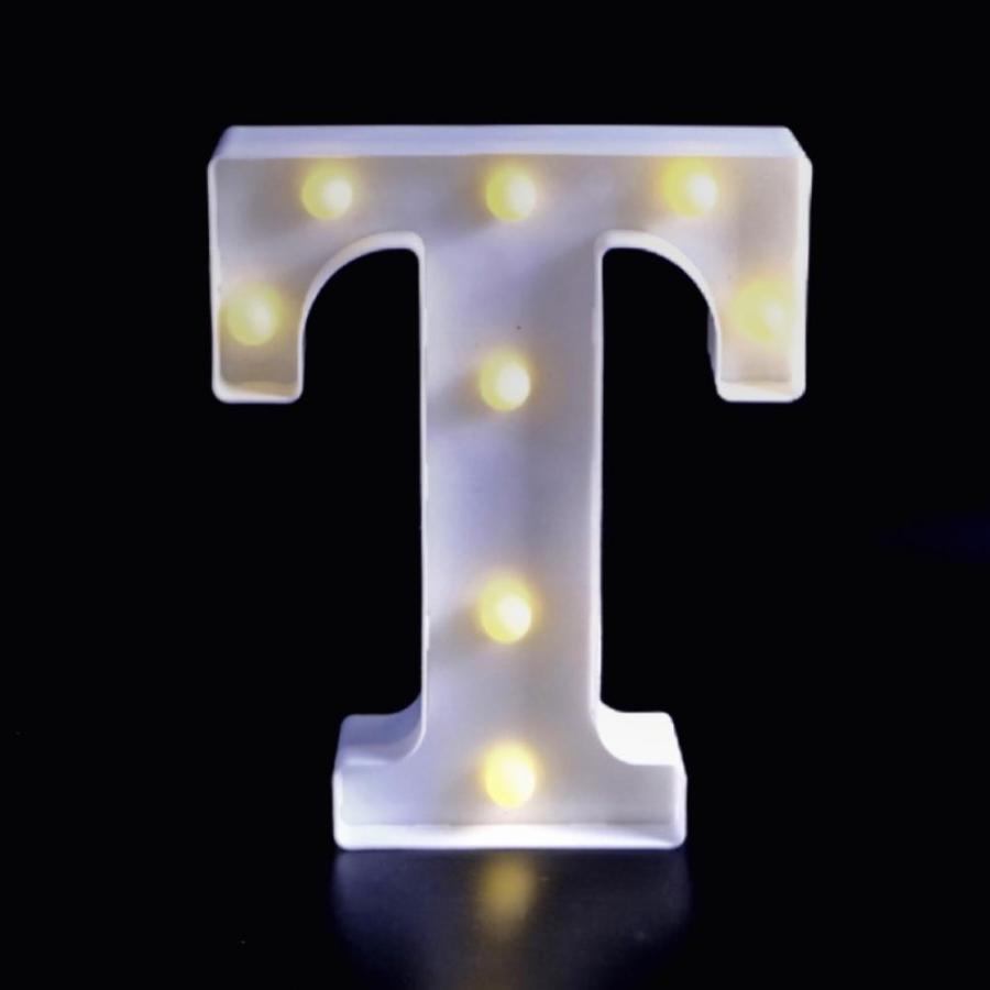 LED Letter T
