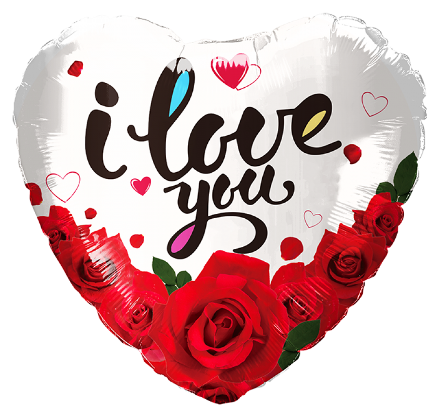 *Love Foil Balloon – 10 pack