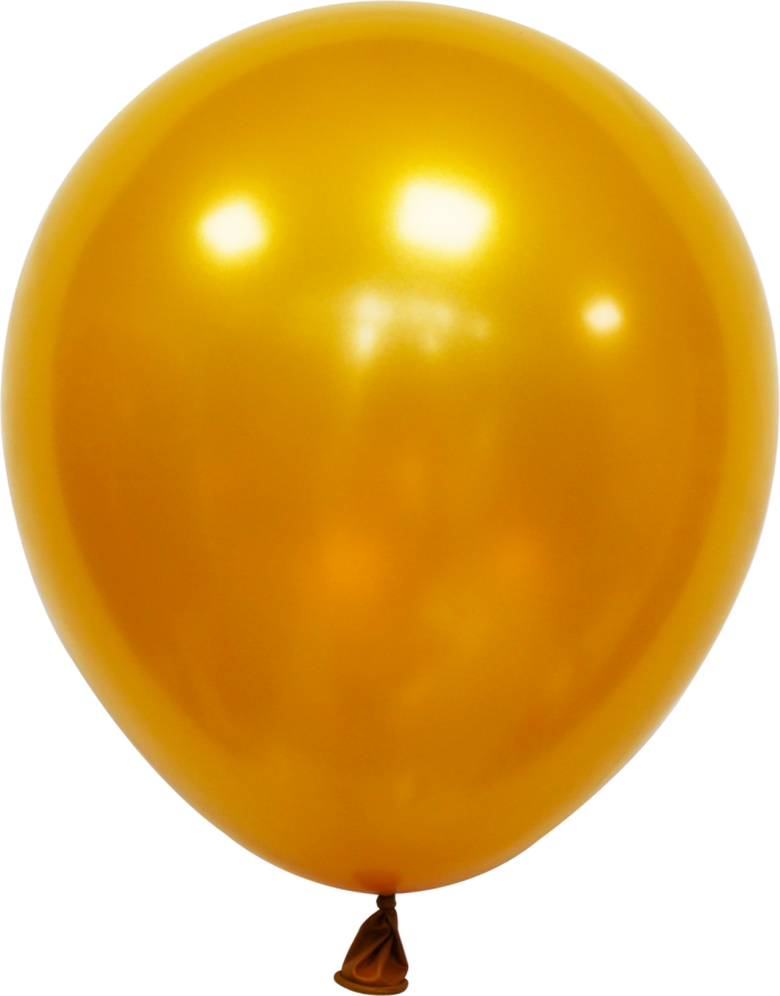 Pearl Dark Gold 12" Latex Balloons – 100 ct.