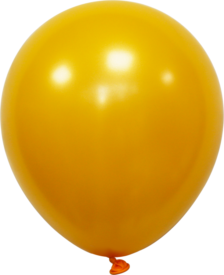 Pearl Gold 12" Latex Balloons – 100 ct.