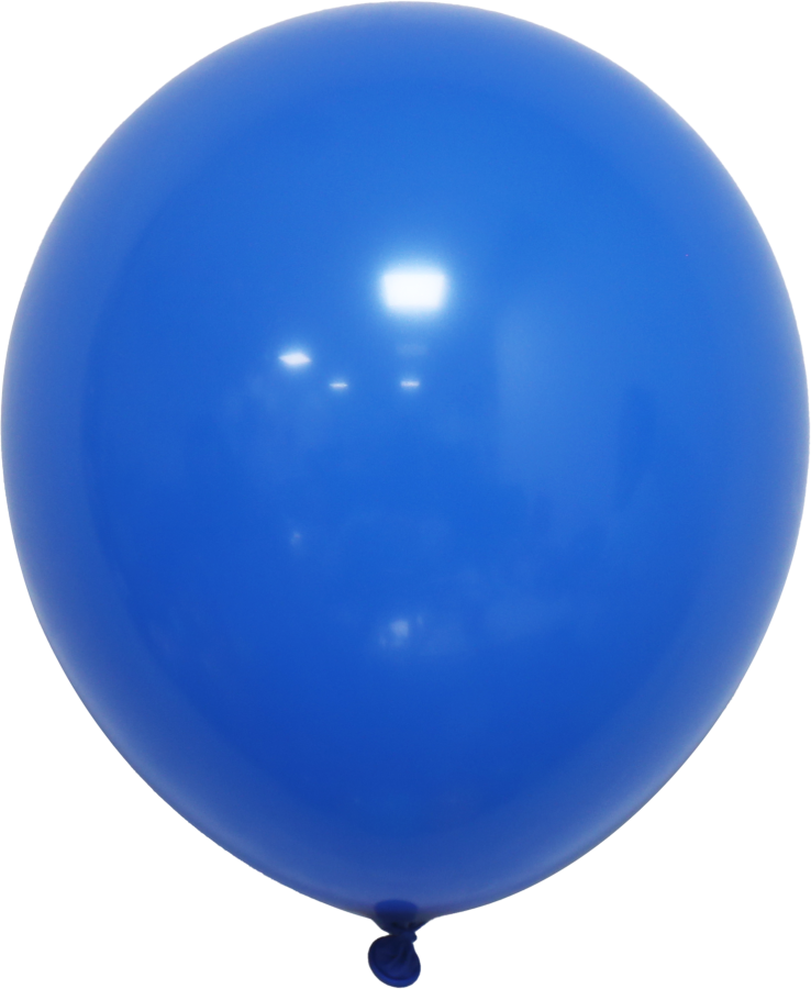 18" Blue Latex Balloons – 25 ct.