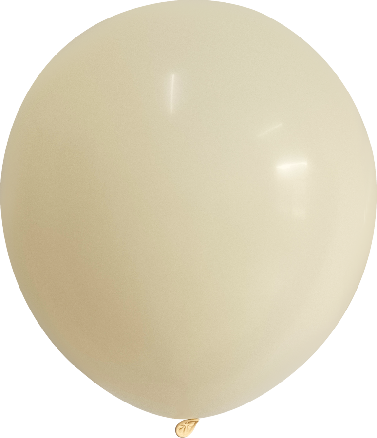 Retro Ivory 12" Latex Balloons – 100 ct.