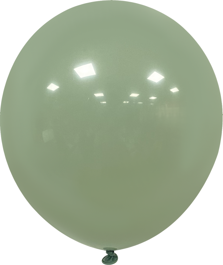 Retro Dusk Green 12" Latex Balloons – 100 ct.