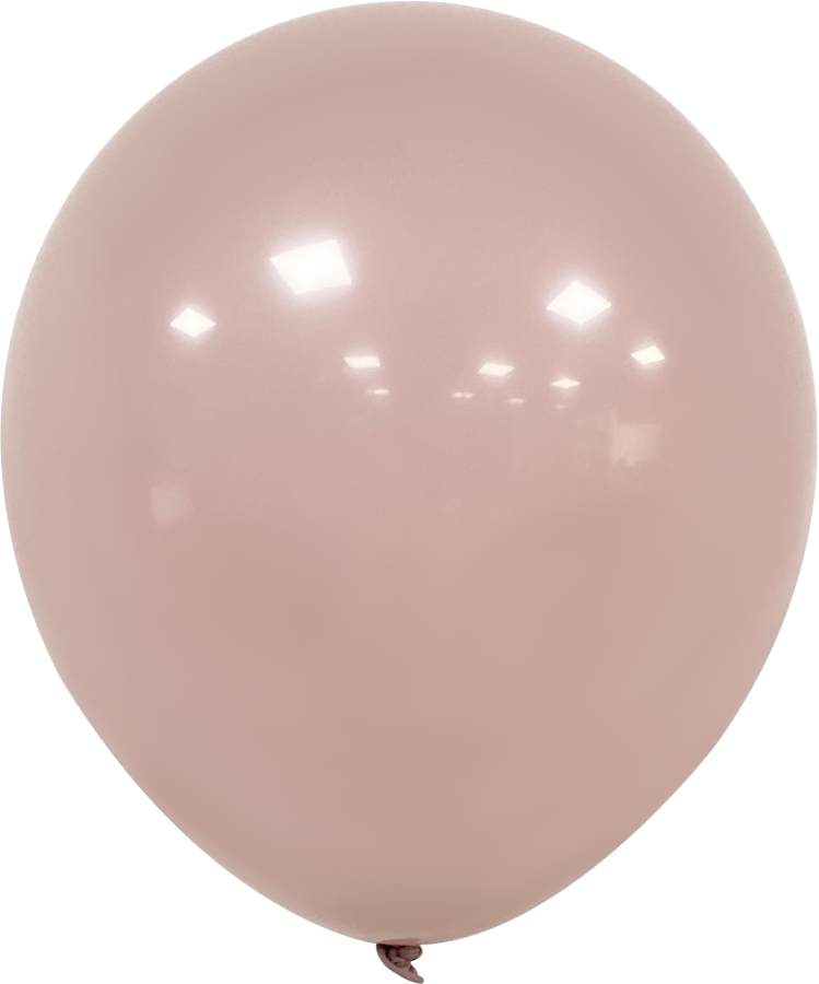 Retro Dusk Pink 12" Latex Balloons – 100 ct.