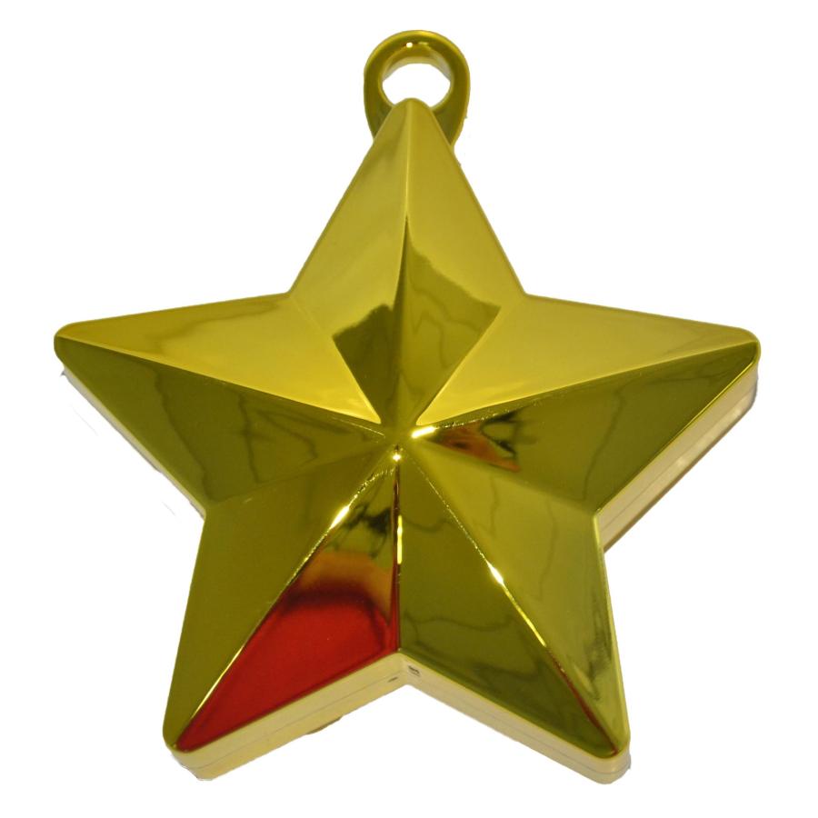 Metallic Star Weight – Gold – 10 pack