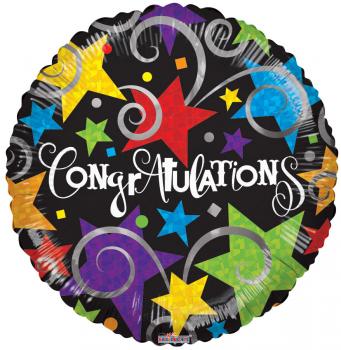Congratulations Foil Balloon – 5 pack