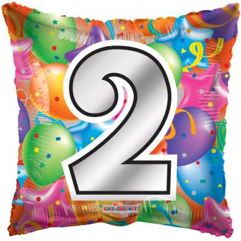 #2 Foil Balloon – 5 pack