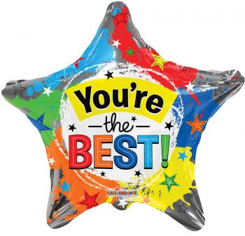 You're the Best Foil Balloon – 5 pack