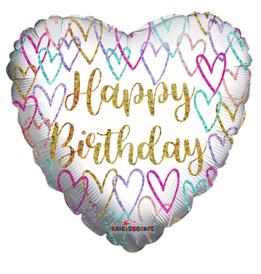 Birthday Foil Balloon – 5 pack
