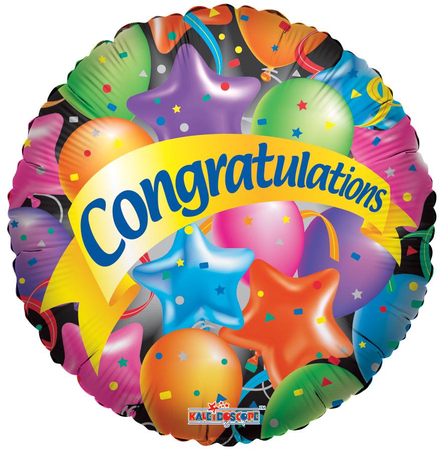 Congratulations Mylar balloon