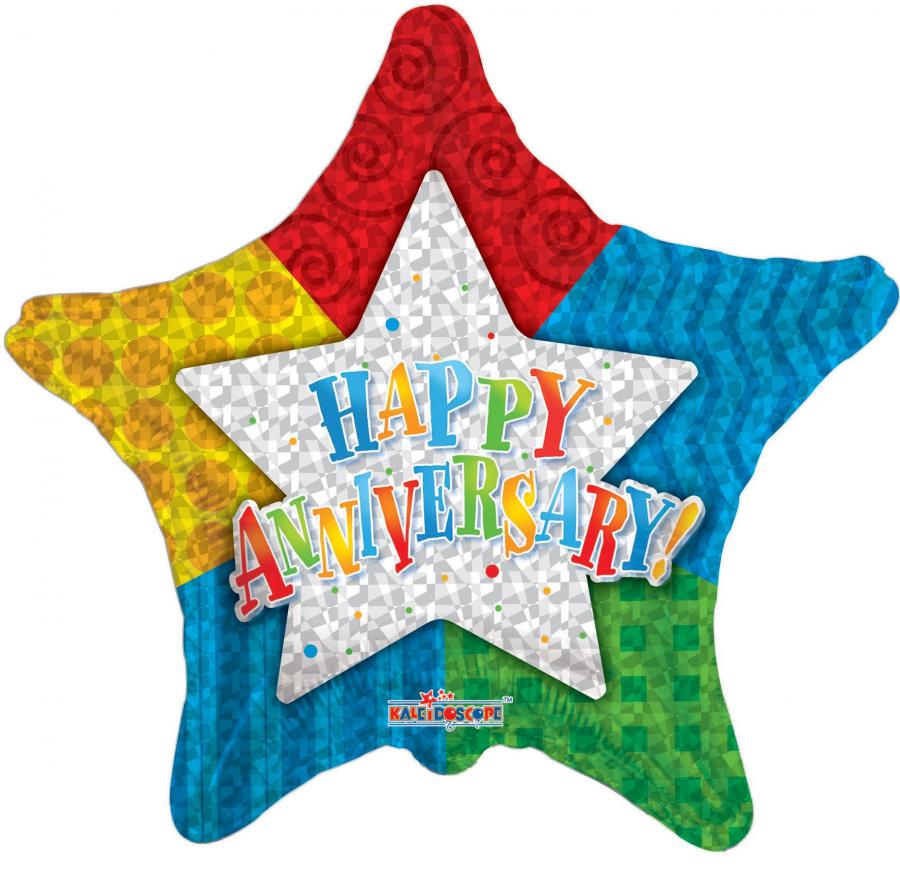 Anniversary Foil Balloon – 5 pack