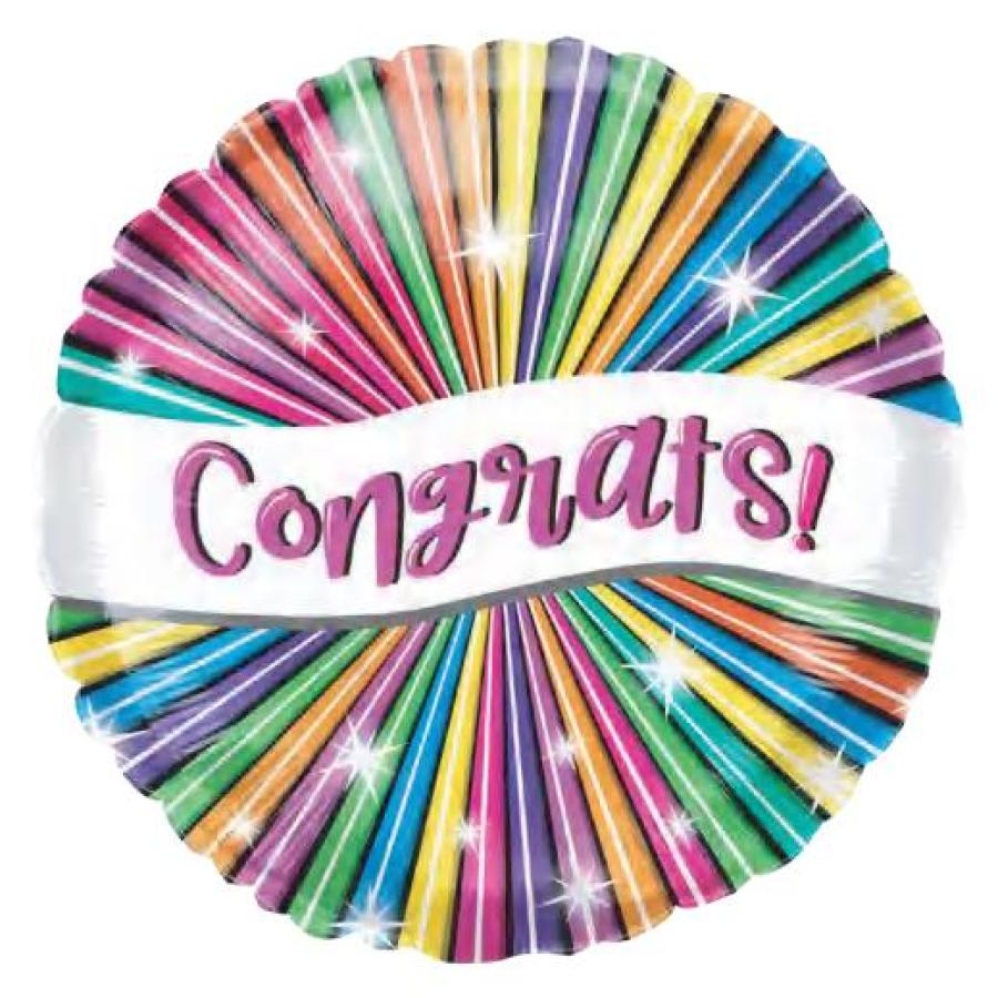 *Congratulations Foil Balloon – 10 pack