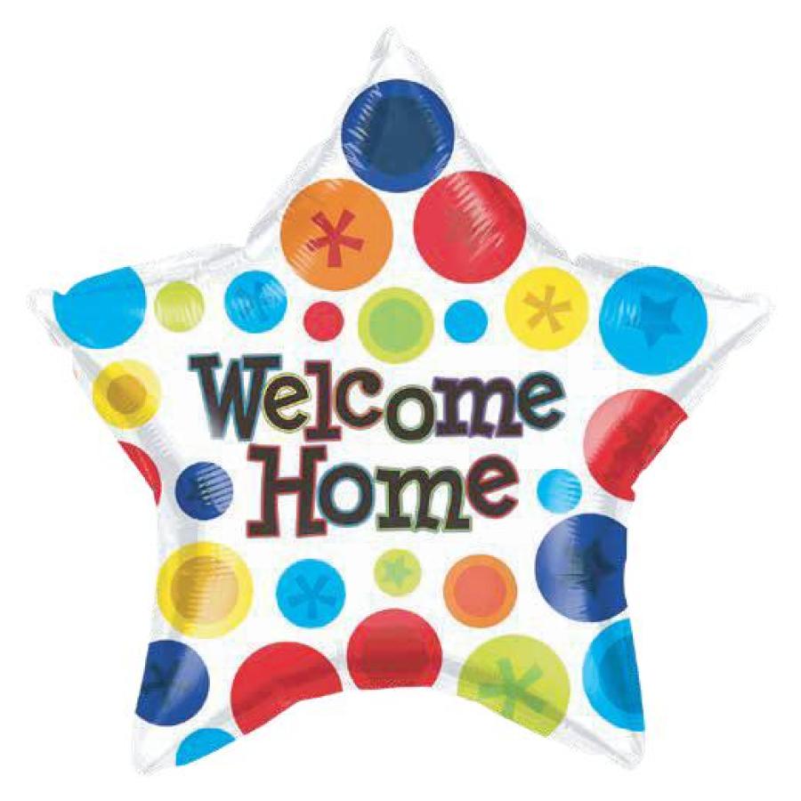 *Welcome Home Foil Balloon – 10 pack