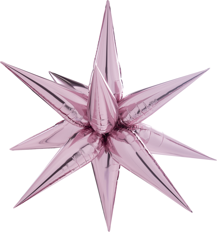 26" Star Blast - Light Pink