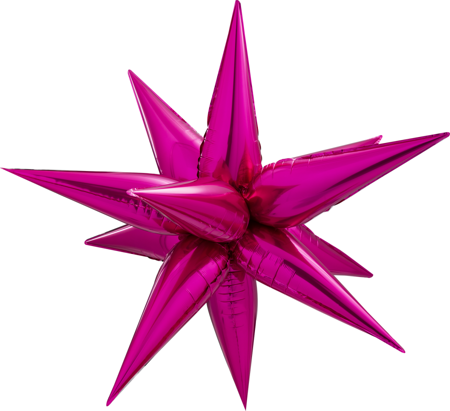 26" Star Blast - Magenta