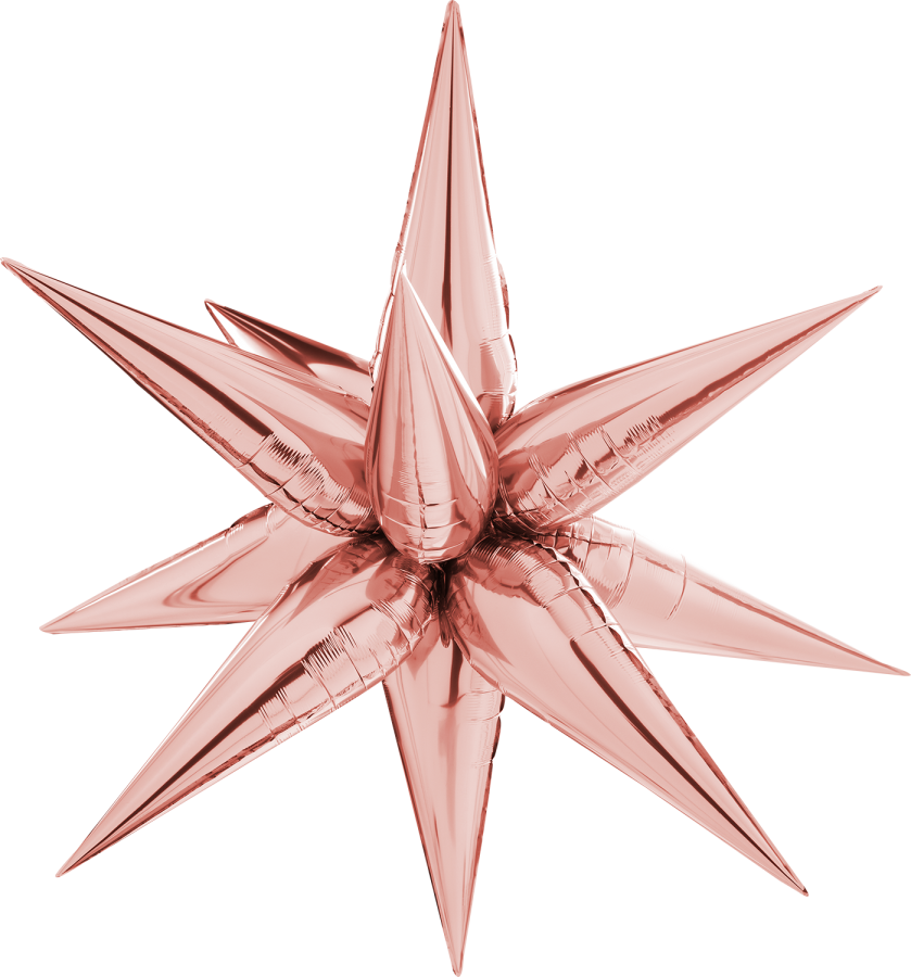 26" Star Blast - Rose Gold