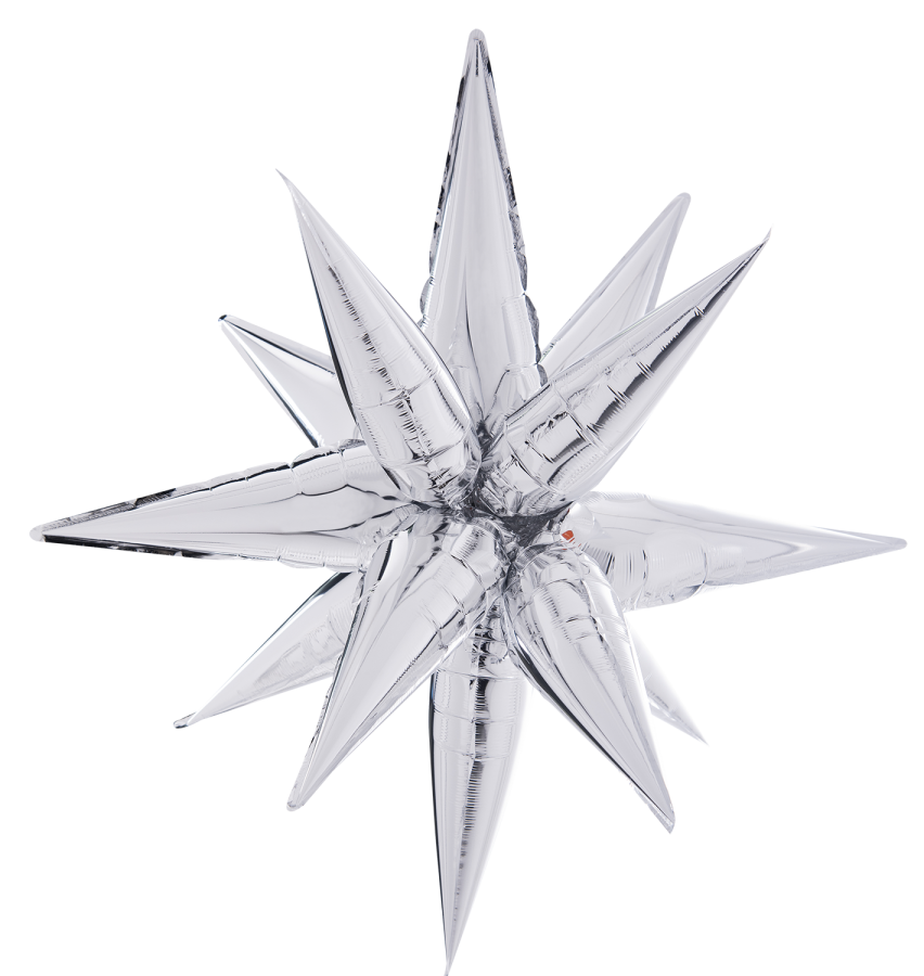 26" Star Blast - Silver