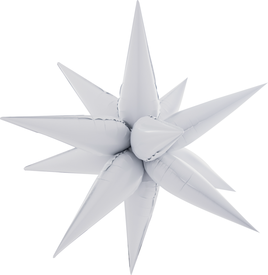 26" Star Blast - White