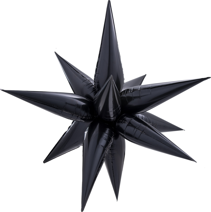 40" Star Blast - Black