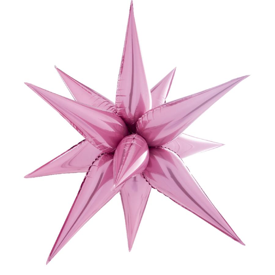 40" Star Blast - Light Pink