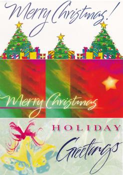 *36 Assorted Wrapped Christmas Moneyholder Cards