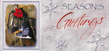 Wrapped Christmas Moneyholder Card (12 pack)