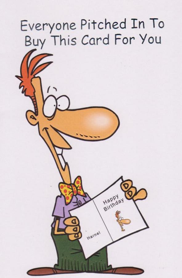 Wrapped Humorous Birthday (12 pack)