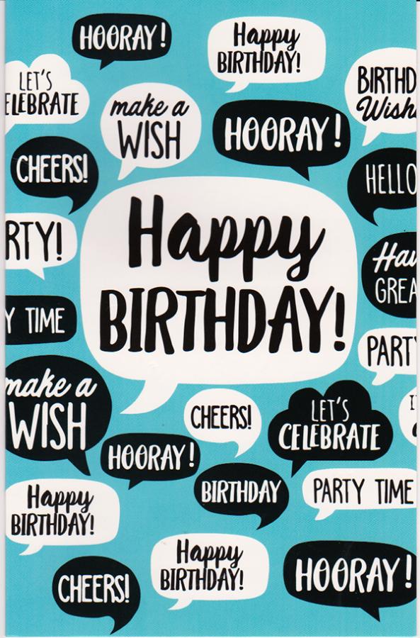 Wrapped Birthday General (12 pack)