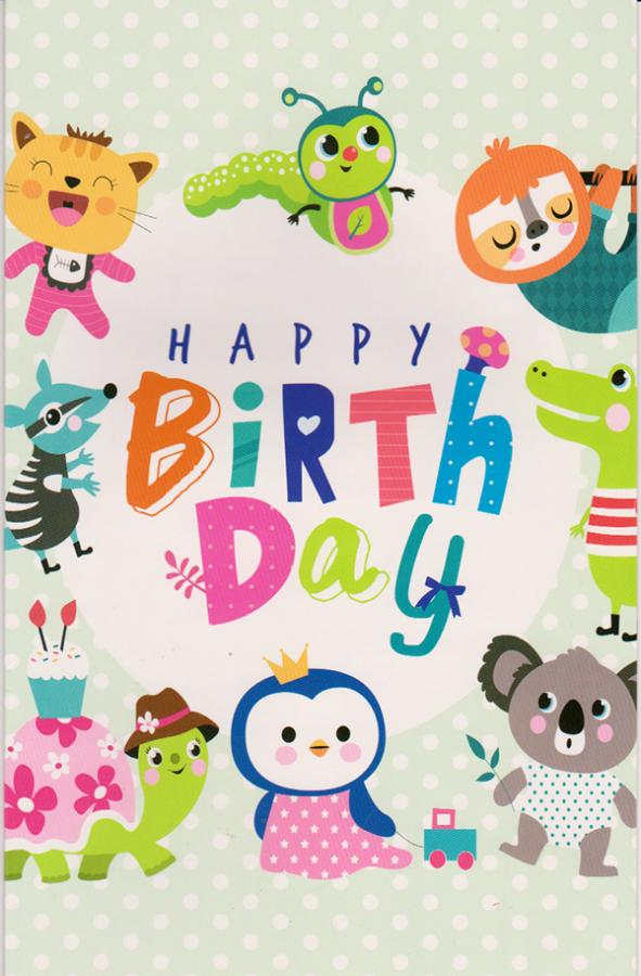 Wrapped Birthday for Child (12 pack)