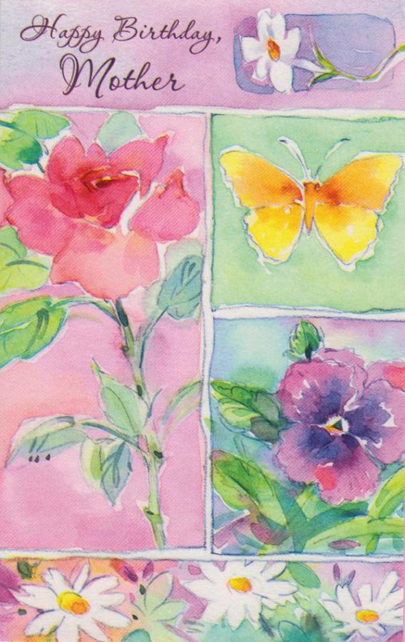 Wrapped Birthday Mother  (12 pack)