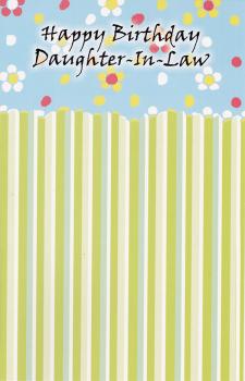 Wrapped Birthday Daughter-In-Law (12 pack)