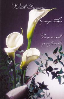 Wrapped Sympathy General (12 pack)