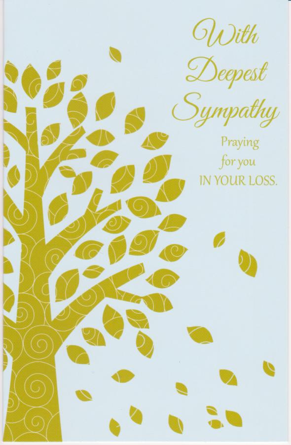 Wrapped Sympathy Religious (12 pack)