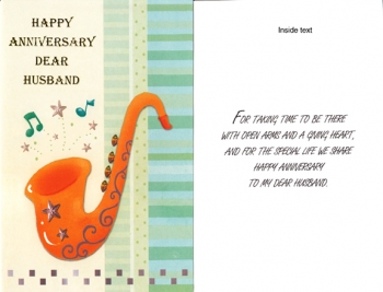 Wrapped Husband Anniversary (12 pack)