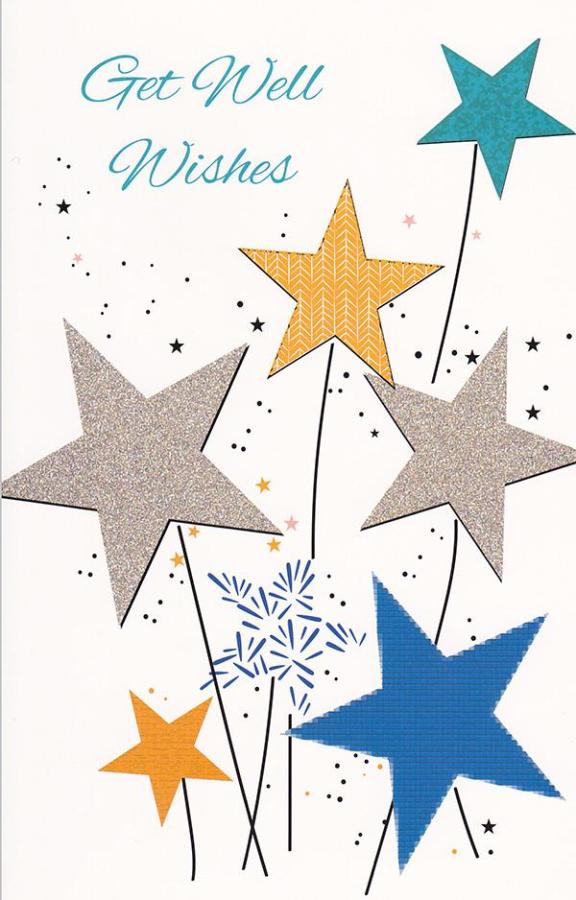 Wrapped Get Well General (12 pack)