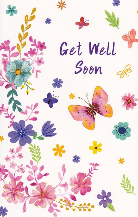 Wrapped Get Well General (12 pack)