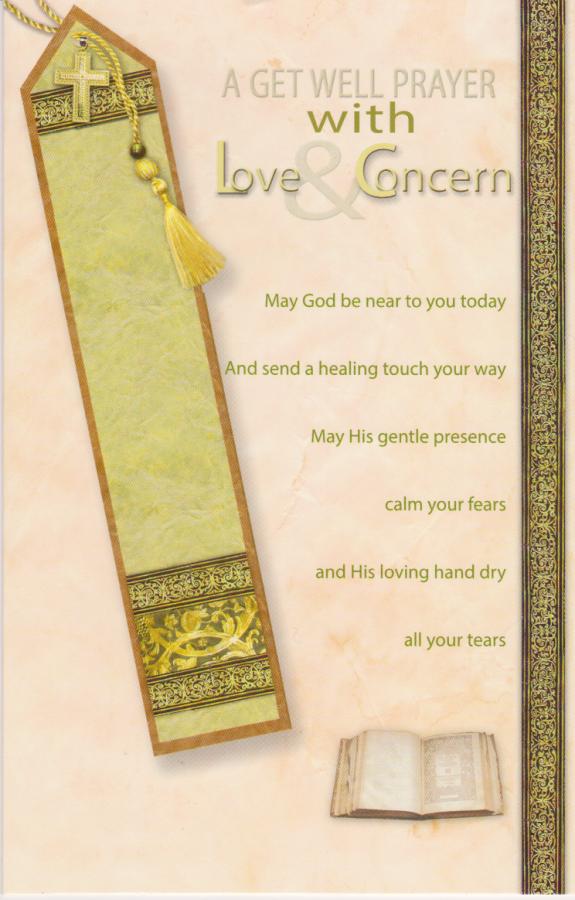 Wrapped Get Well Religious (12 pack)