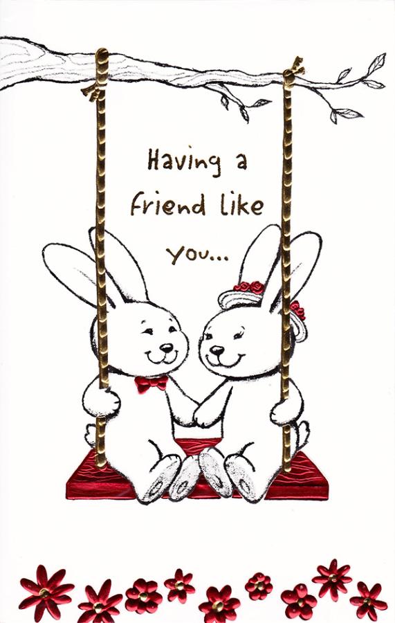 Wrapped Friendship Card (12 Pack)