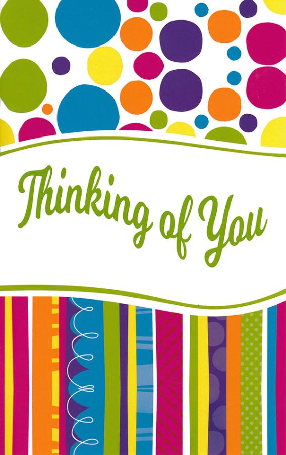 Wrapped Thinking of You Card (12 Pack)