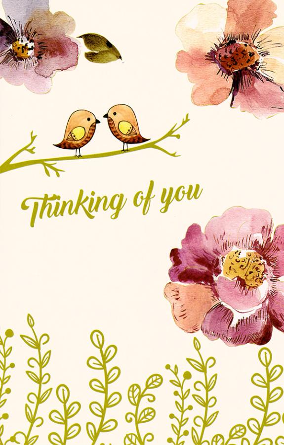 Wrapped Thinking of You Card (12 Pack)