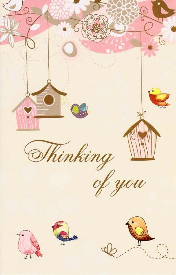 Wrapped Thinking of You Card (12 Pack)