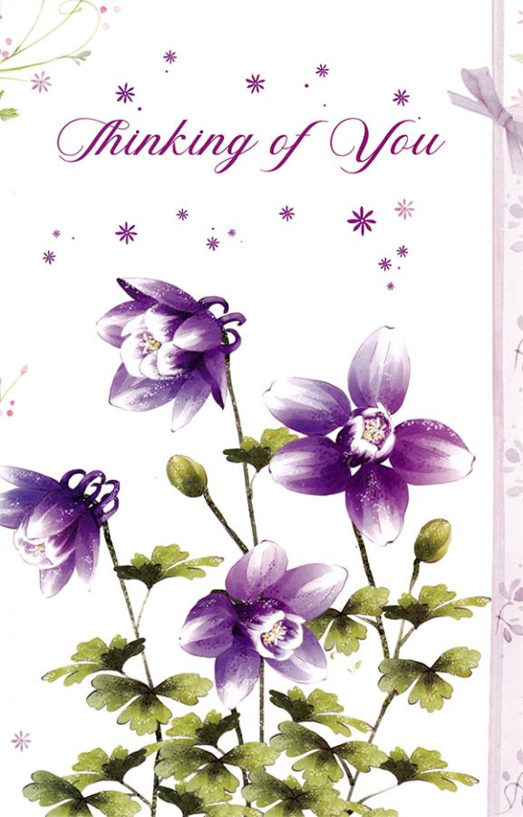 Wrapped Thinking of You Card (12 Pack)