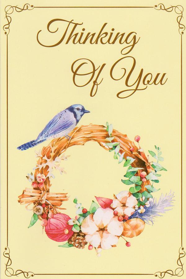 Wrapped Thinking of You Card (12 Pack)