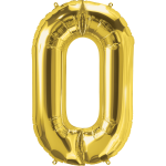 34 inch Gold Number 0